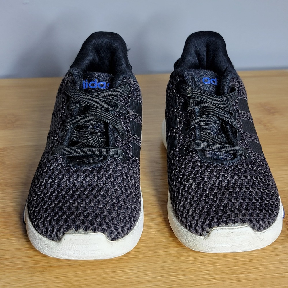 Adidas Racer TR Inf Toddler Sneakers Black Grey Blue F35875 Size 6K - Picture 2 of 8